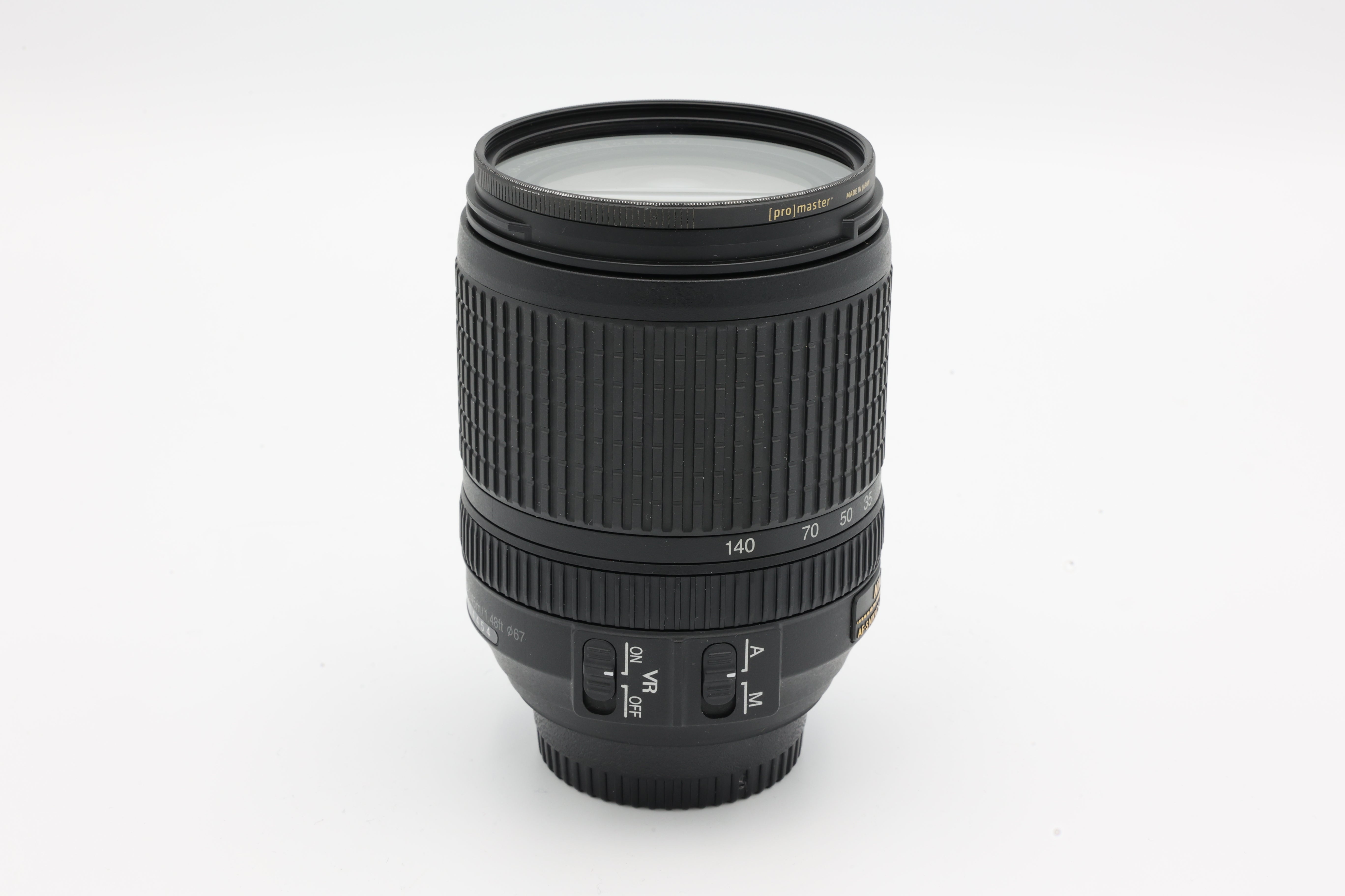 USED Nikon AF-S DX Nikkor 18-140mm f/3.5-5.6G ED VR (70504454ACP)