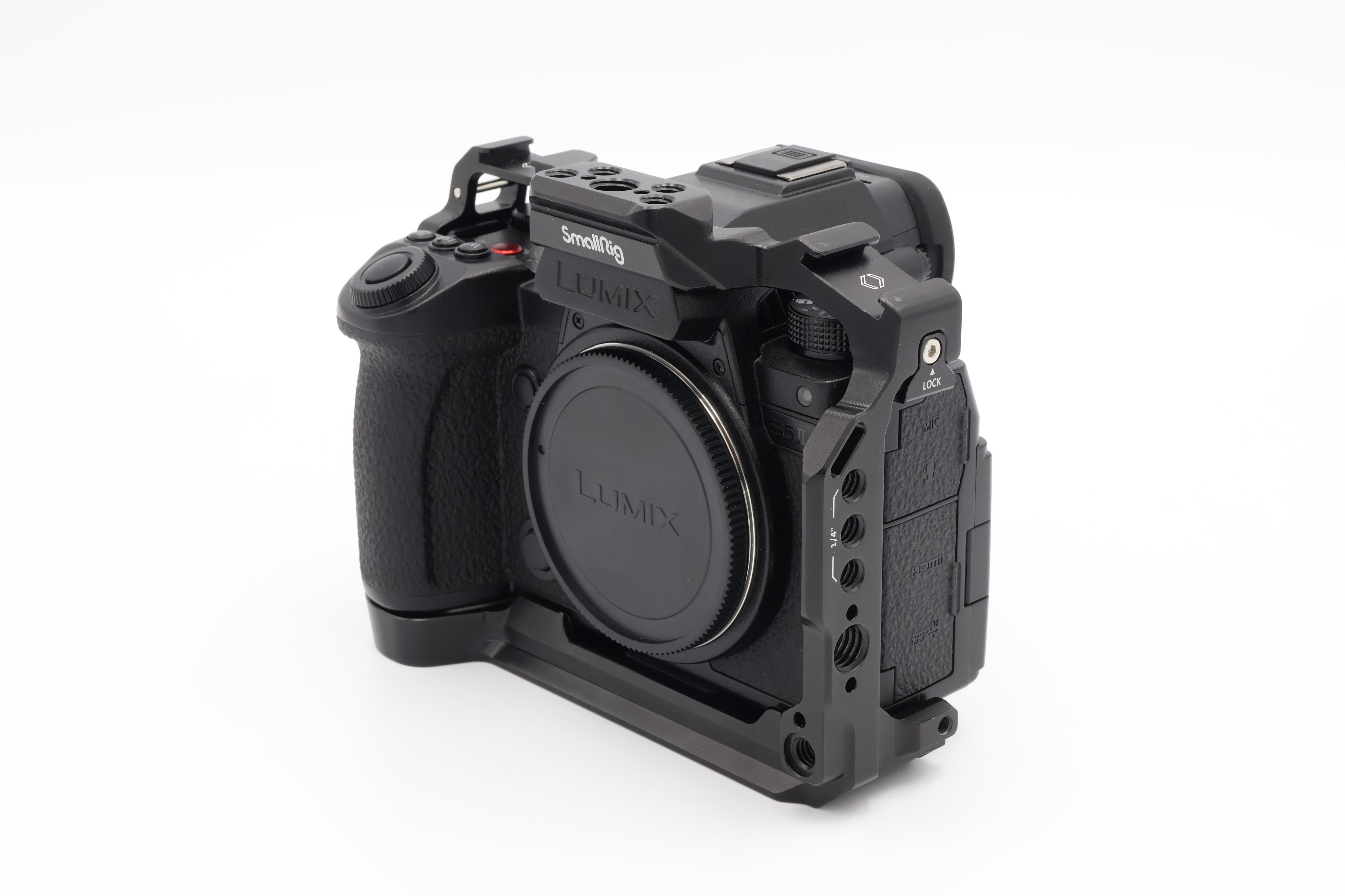 USED Panasonic Lumix S5 II X Camera w/ Smallrig Cage and Top Handle Kit (WJ5FC001632ACP)