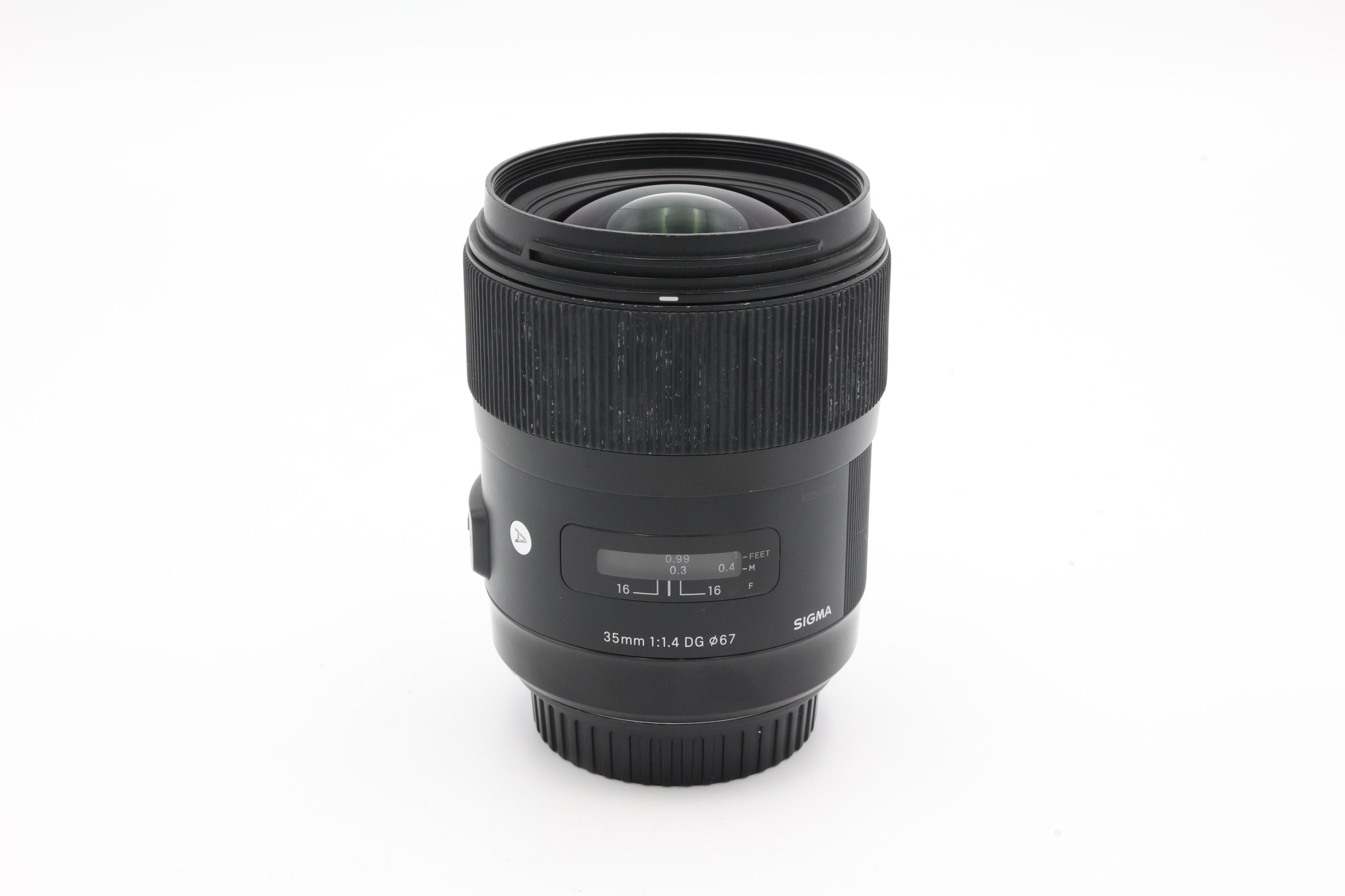 USED Sigma 35mm f/1.4 DG HSM ART - Canon EF Fit Lens (#52247569ACP)