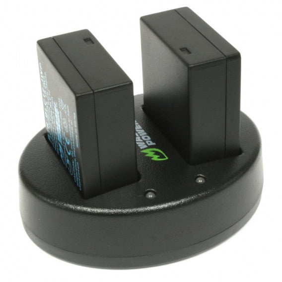 Wasabi Power Panasonic DMW-BLC12 Dual Charger