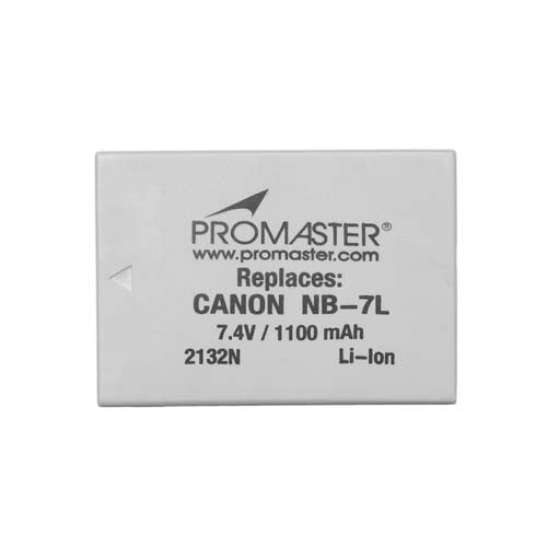 Promaster Canon NB-7L Battery (7.4V/1100M)