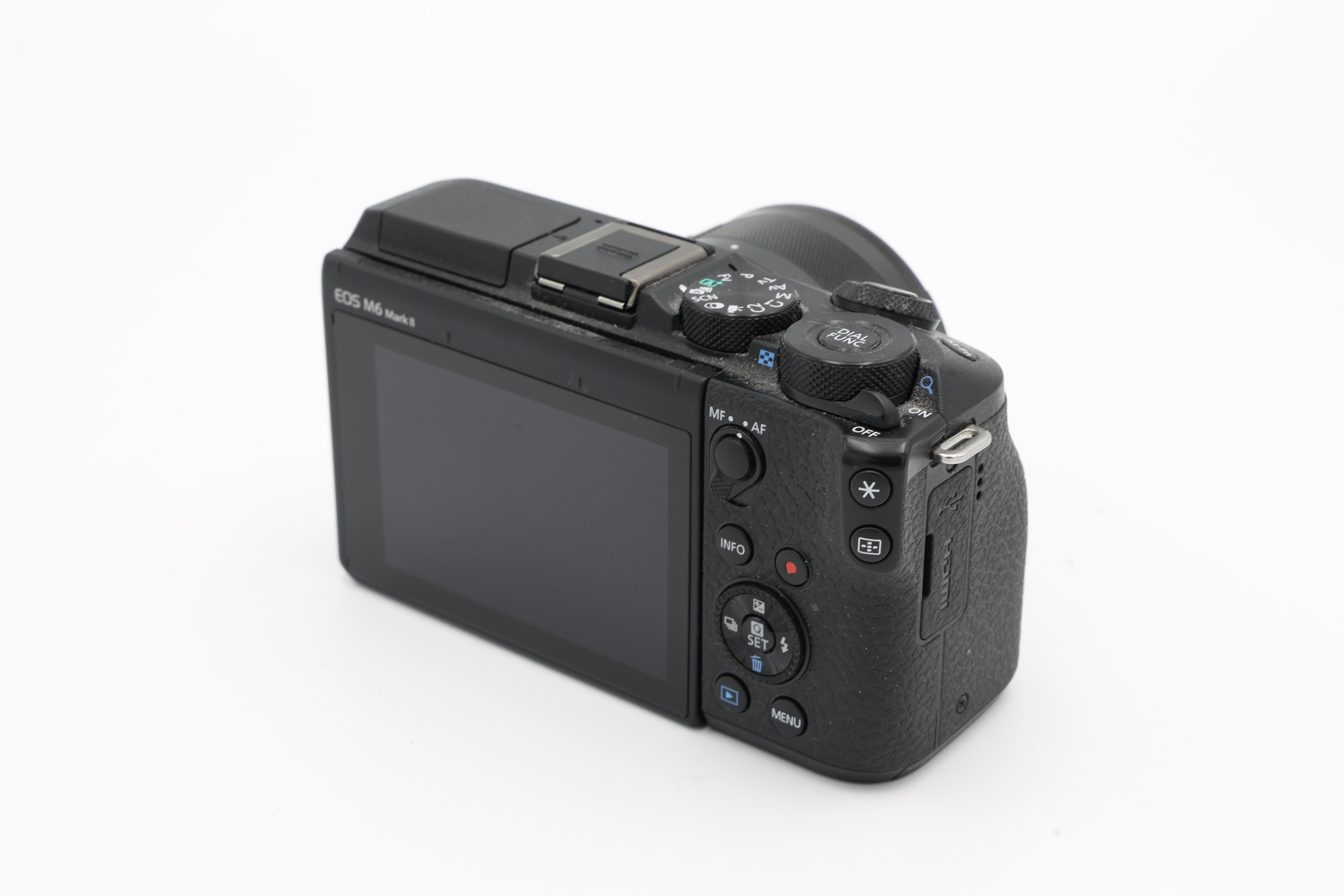 USED Canon EOS M6 Mark II Camera w/ 15-45mm F/3.5-6.3 Lens (#023033000400+843208057864ACP)