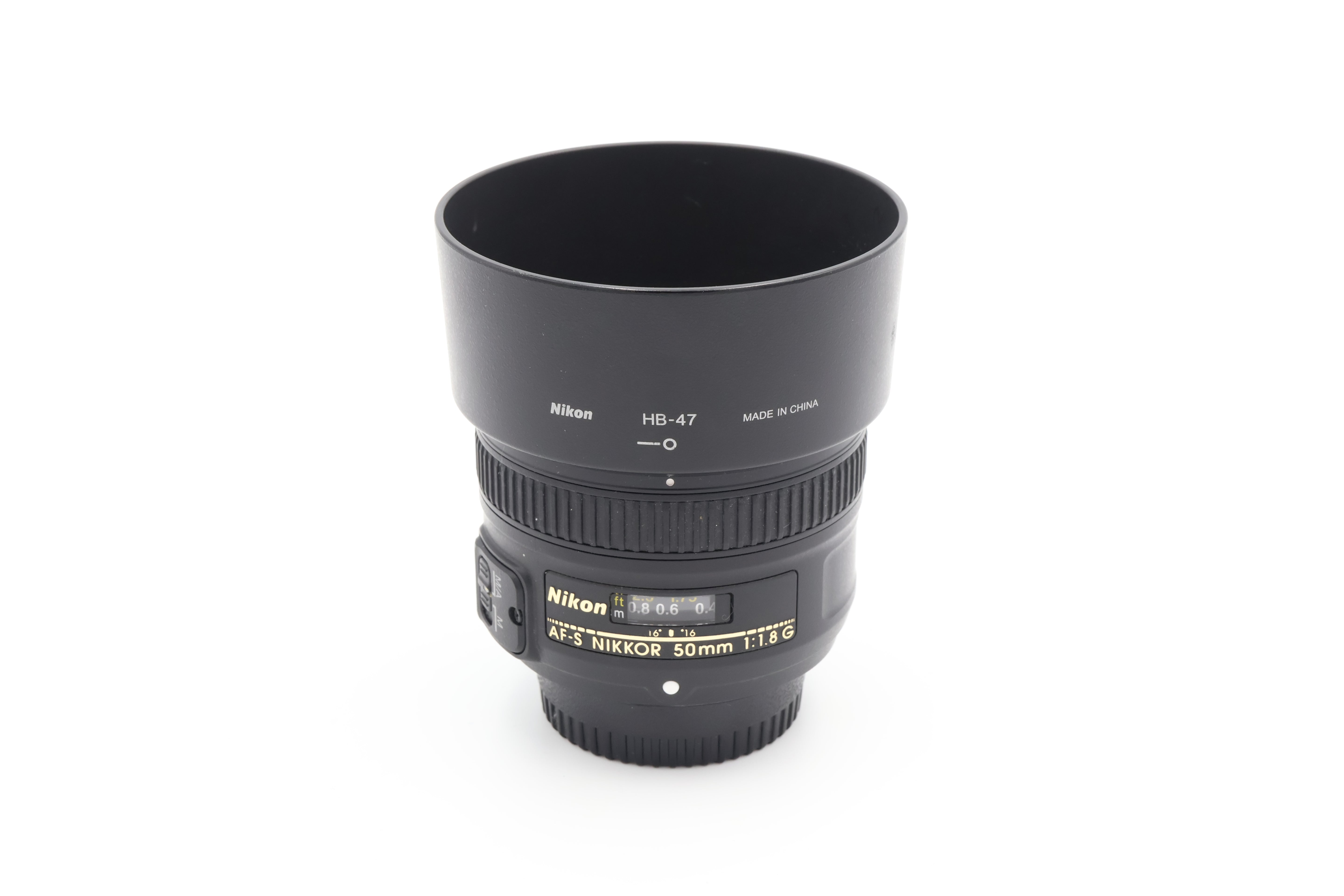 USED Nikon 50mm F/1.8 G Lens (#3419011ACP)