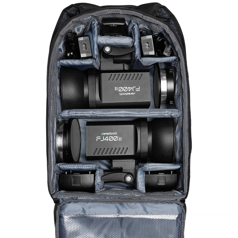 Westcott FJ400 II 400Ws Touchscreen Strobe 2-Light Backpack Kit