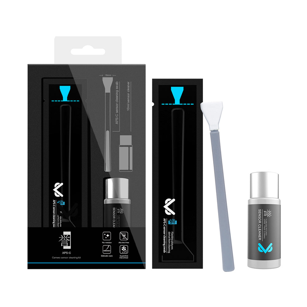 VSGO Sensor Cleaning Kit for APS-C (10 Swabs + Solution)