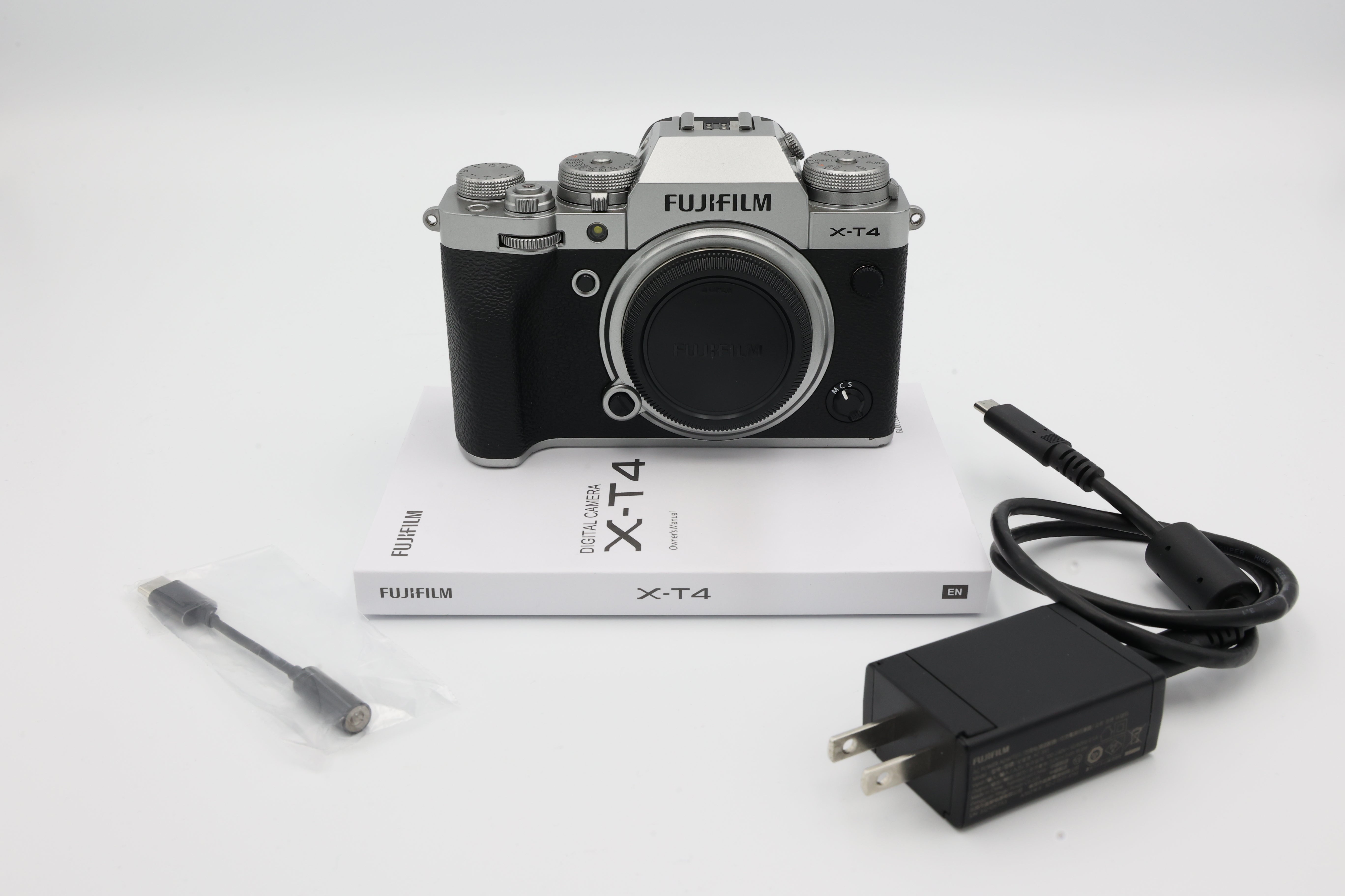 USED Fujifilm X-T4 Mirrorless Digital Camera Silver (#0BA10627ACP)