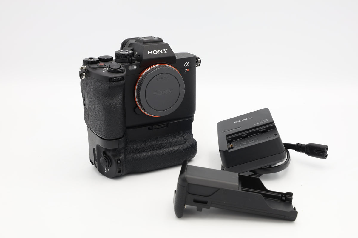 USED Sony A7R V Camera Body w/ Vello Battery Grip (#1360809ACP)