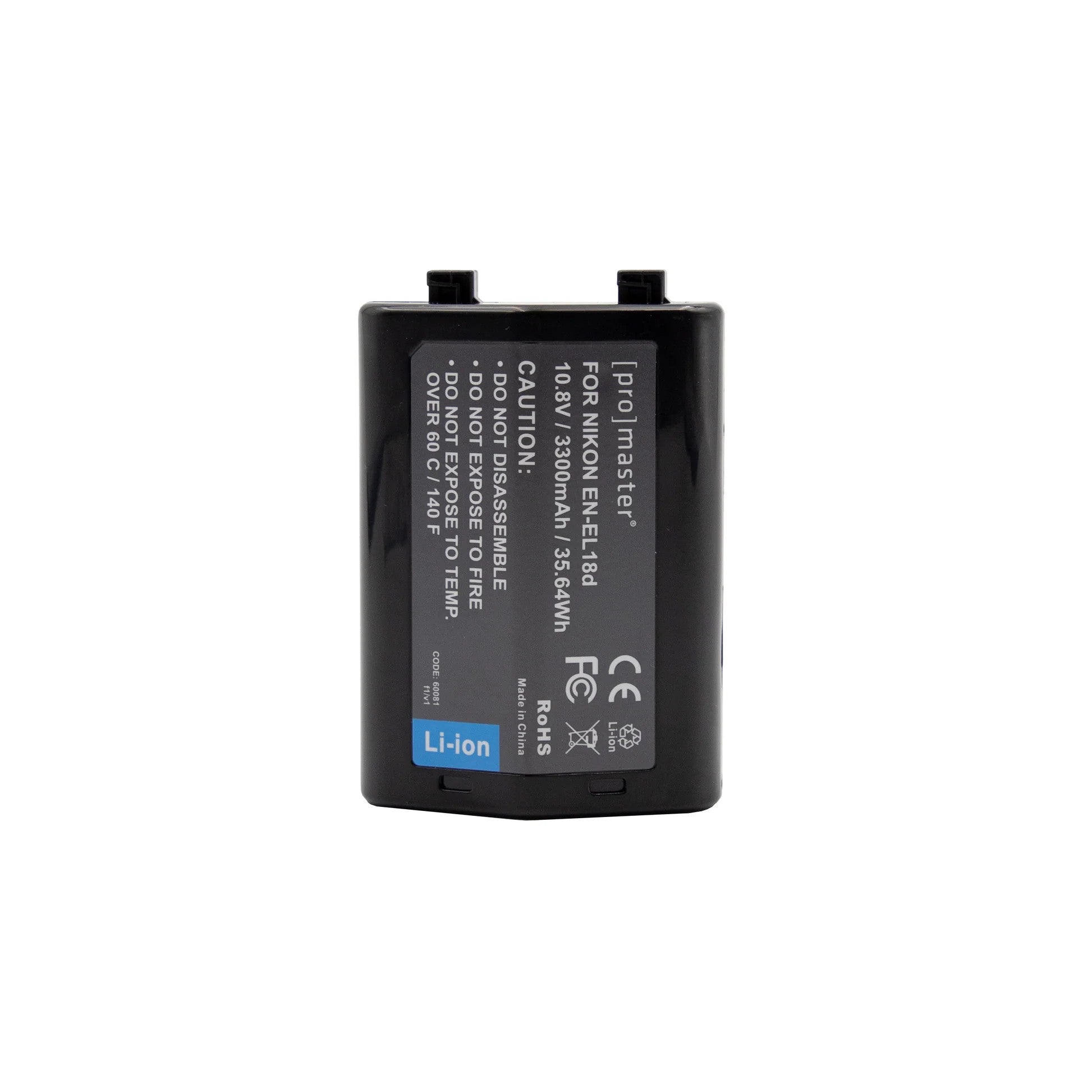 ProMaster Nikon EN-EL18d Battery (10.8V/3300M)