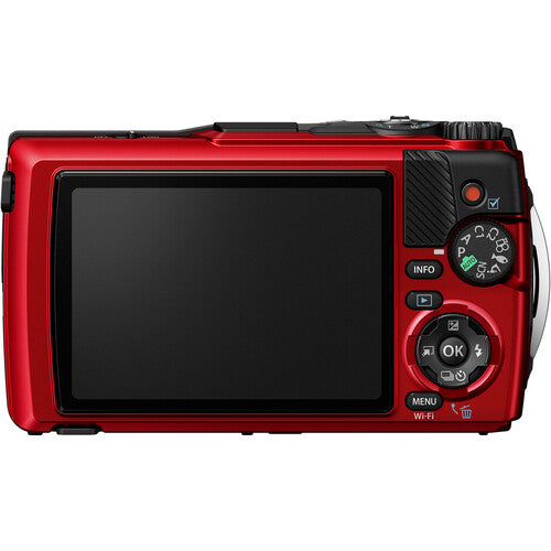 OPEN-BOX  OM SYSTEM Tough TG-7 Digital Camera Red (#BJQB98488ACPR)