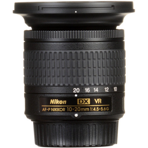 Nikon AF-P 10-20mm f/4.5-5.6G VR Lens