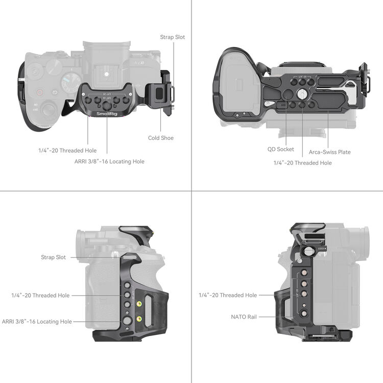 SmallRig "Rhinoceros" Full Cage for Sony a7 V, a7R V & a7 IV