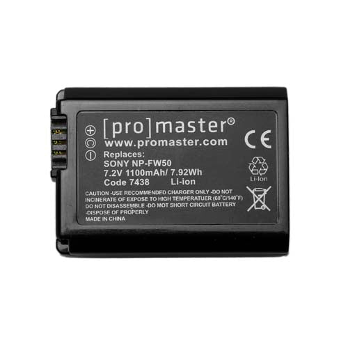 Promaster Sony NP-FW50 Battery (7.2V/1100M)