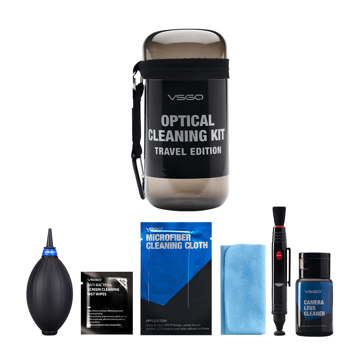 VSGO Optical Clean Kit-Travel Gray