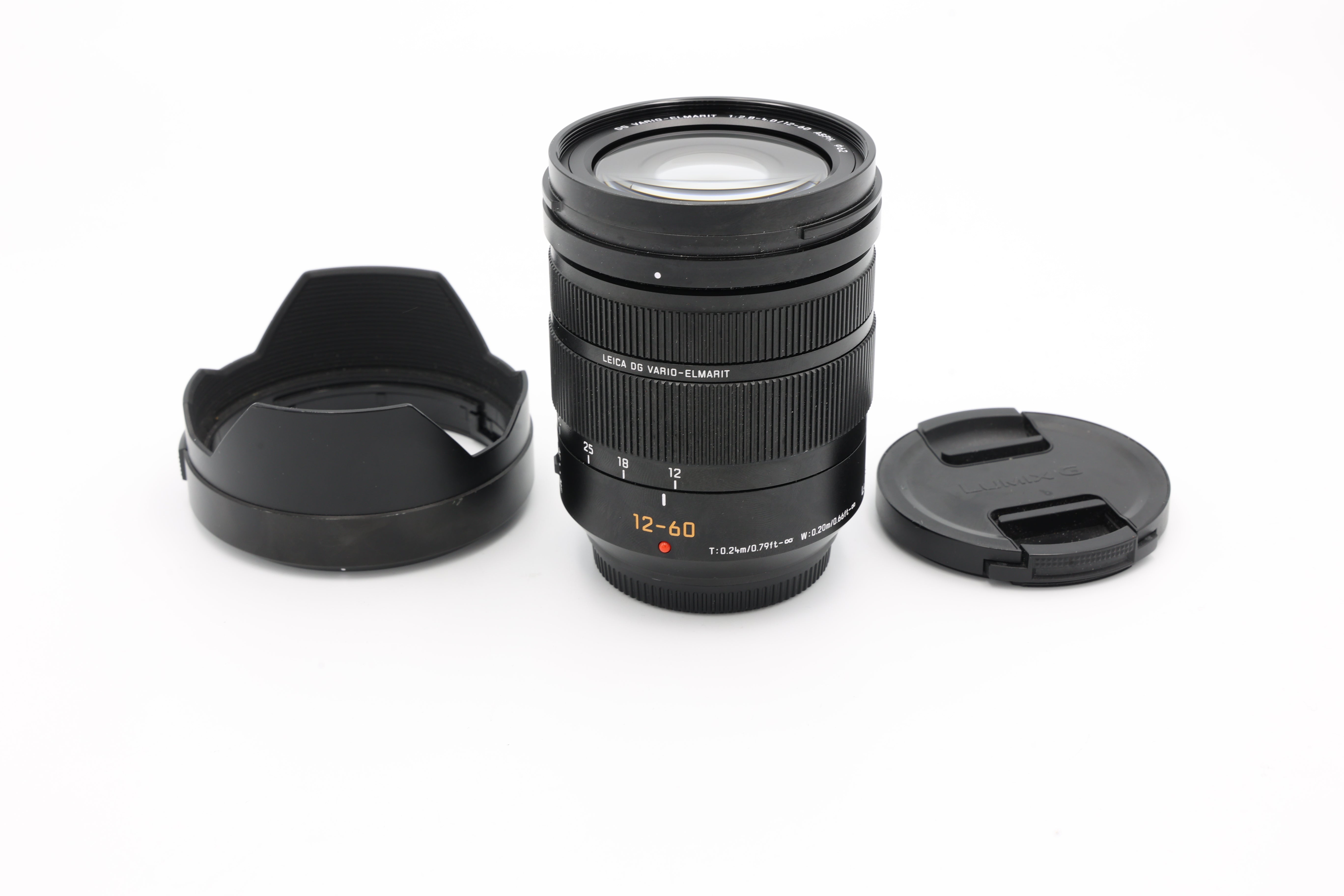 USED Panasonic Leica DG Vario-Elmarit 12-60mm F/2.8-4 ASPH OIS Lens (XD1KE208949ACP)