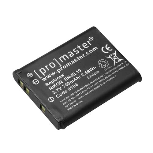 Promaster Nikon EN-EL19 Battery (3.7V/700M)