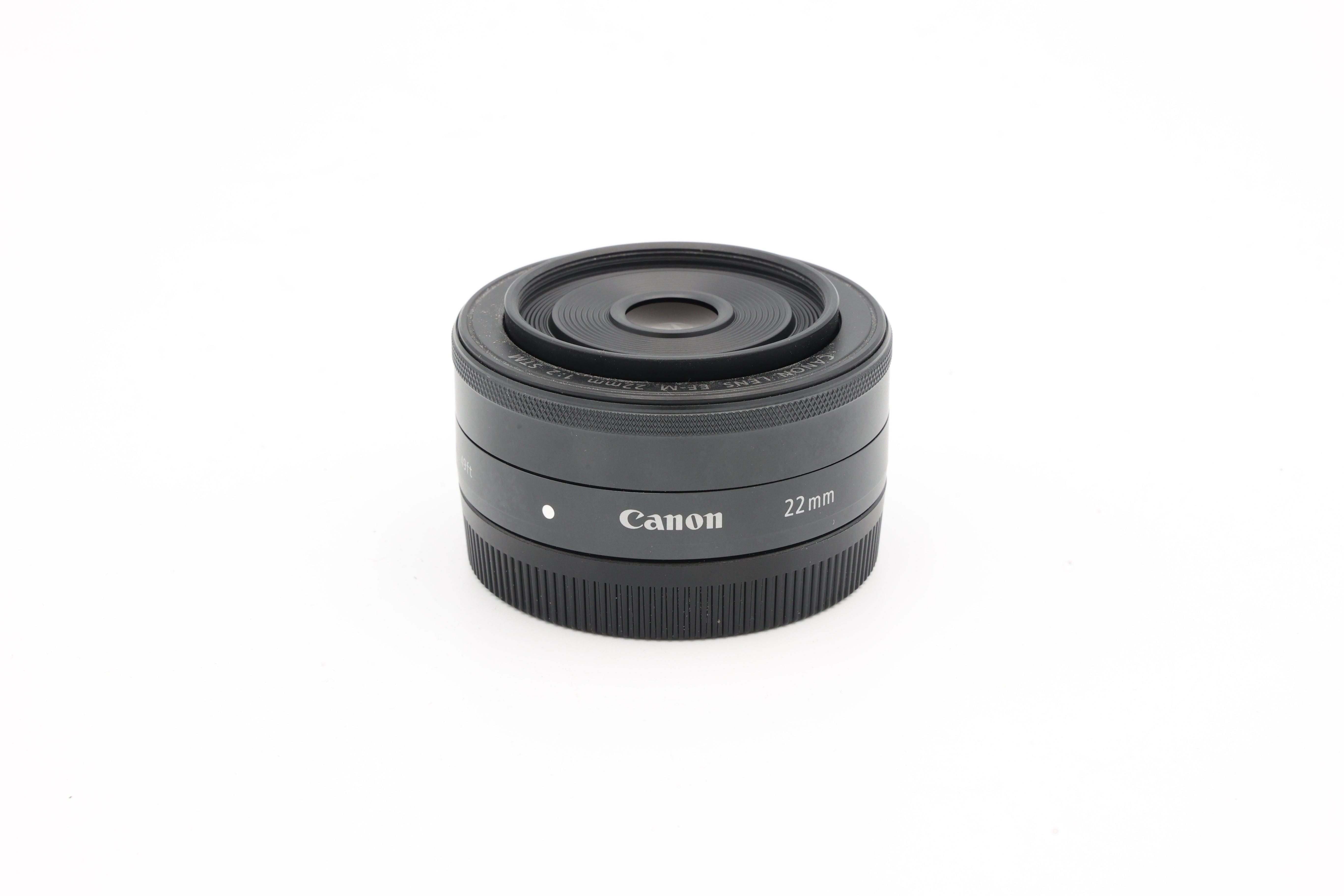 USED Canon EF-M 22mm F/2 STM Lens (#086902002446ACP)