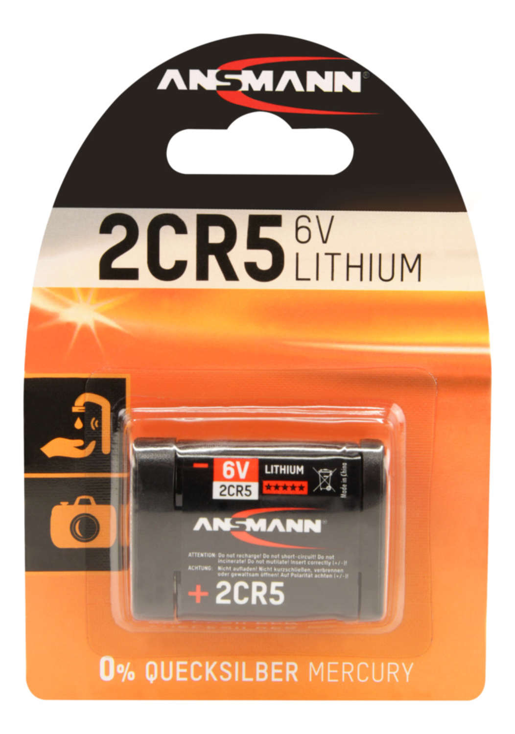 Ansmann Battery 2CR5 6V