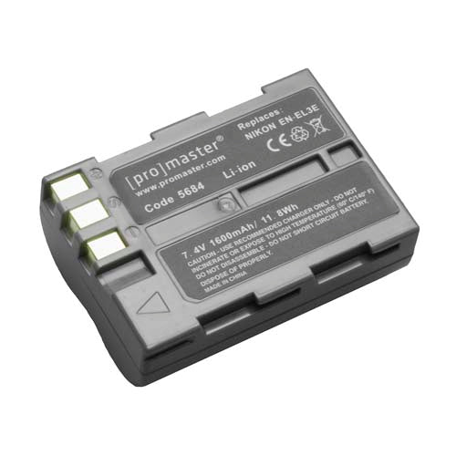 Promaster Nikon EN-EL3E Battery (7.4V/1600M)