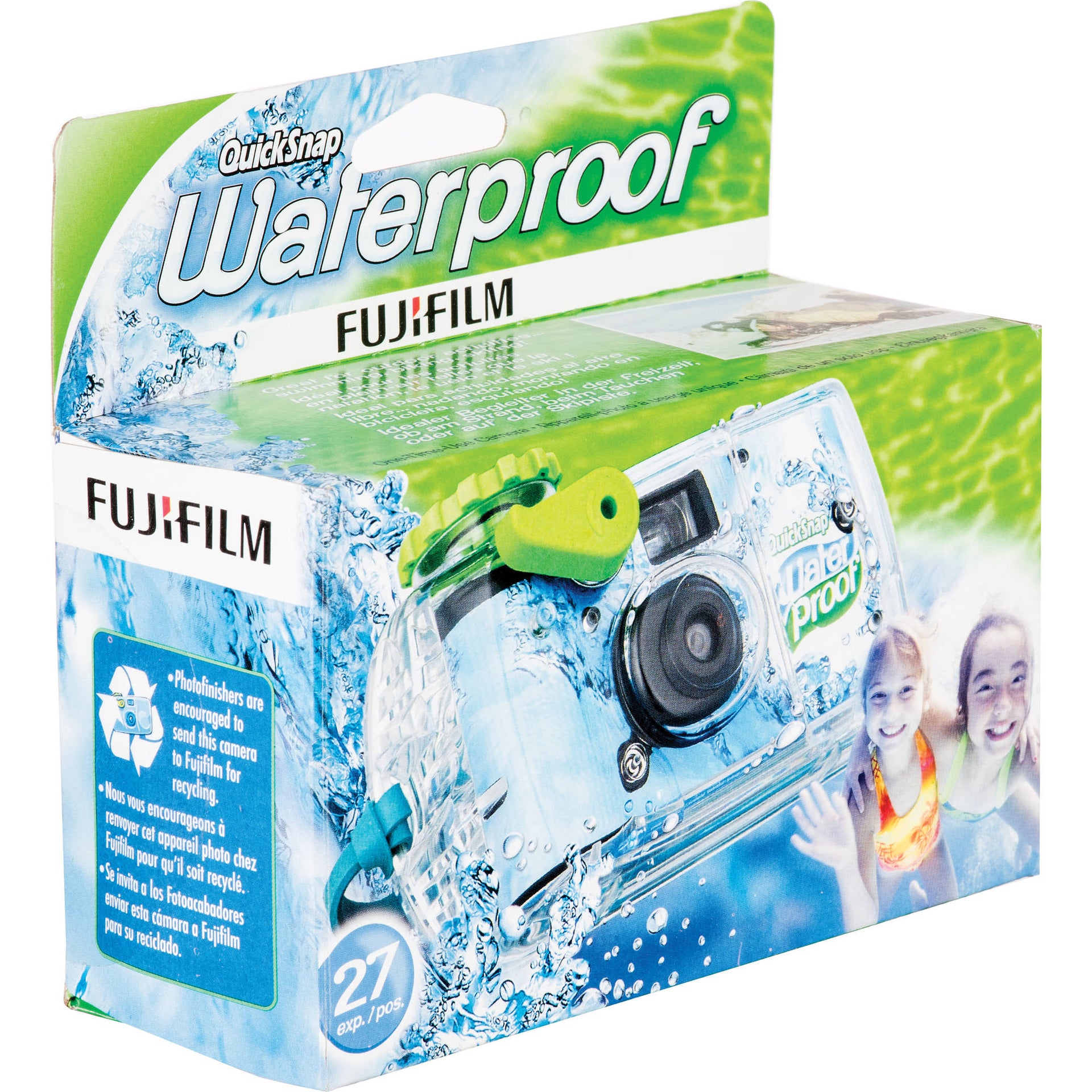 dsiposable waterproof camera Fujifilm QuickSnap this camera is perfect for capturing unforgettable moments at beaches Disposable waterproof camera... - Picture