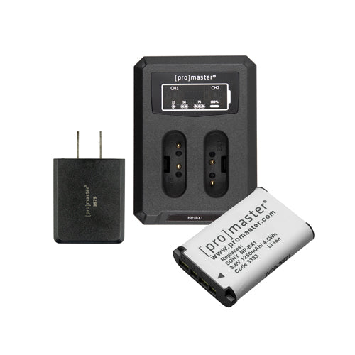 ProMaster Battery & Charger Kit for Sony NP-BX1