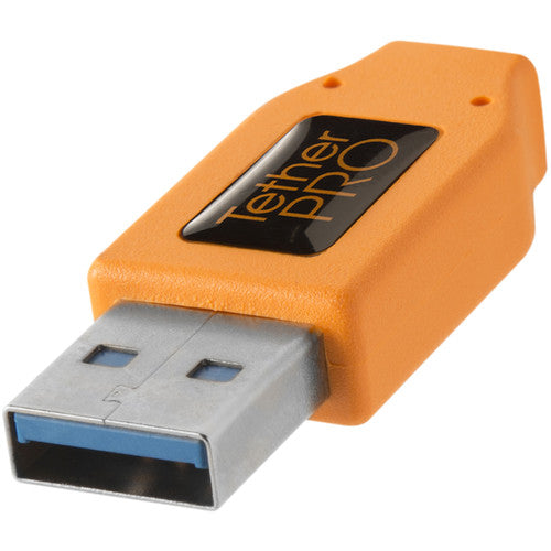 Tether Tools TetherPro USB 3.0 Active Extension Cable (Hi-Visibility Orange, 16')