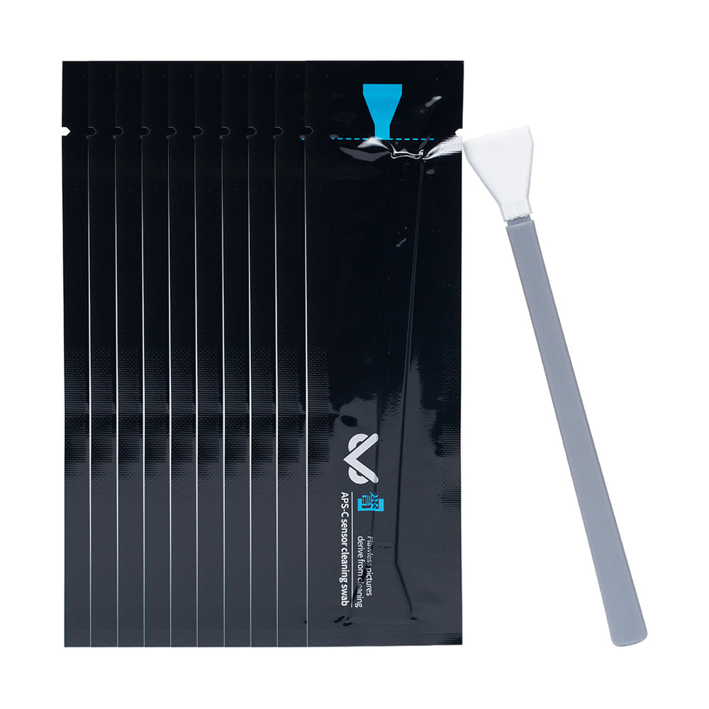 VSGO Sensor Cleaning Kit for APS-C (10 Swabs + Solution)