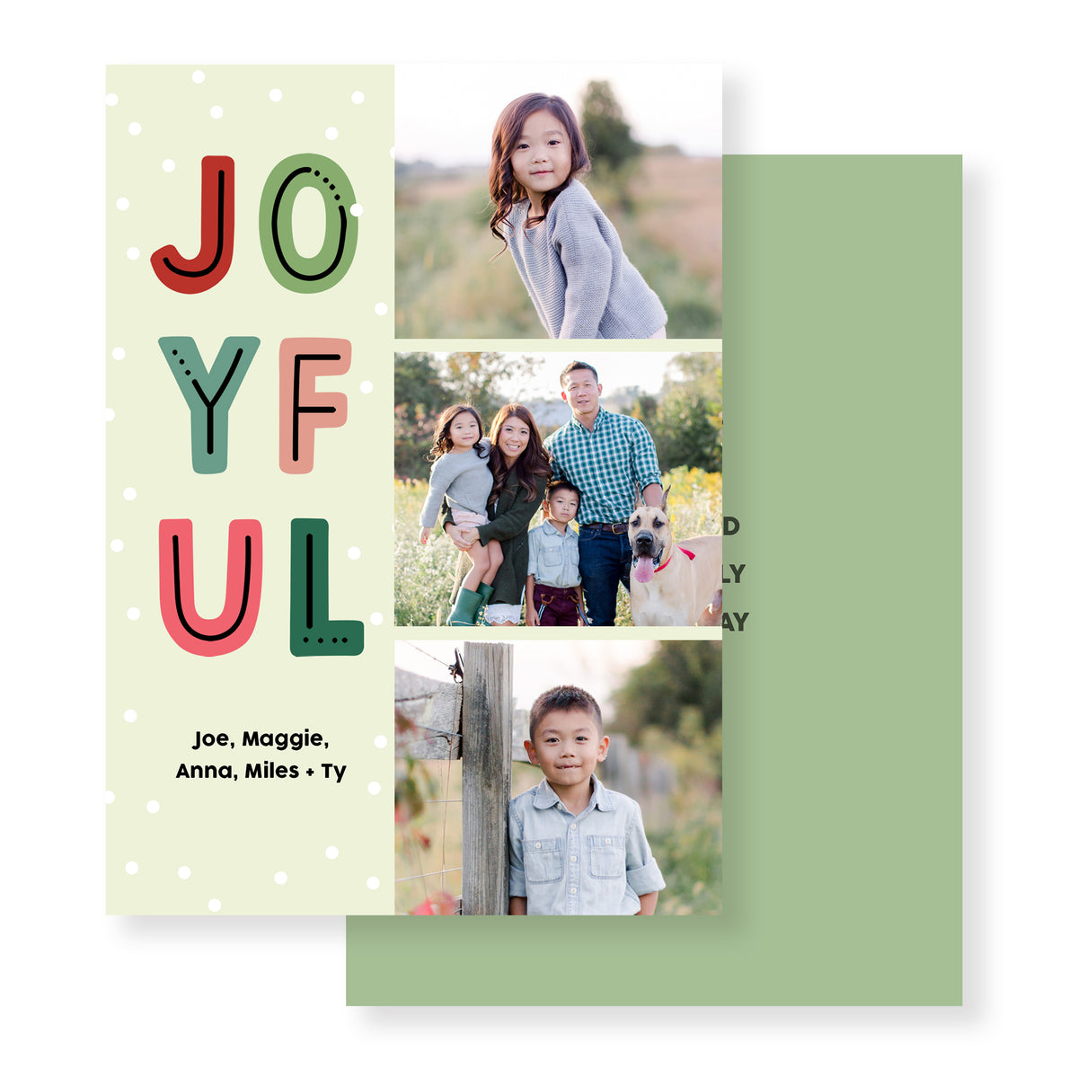 Holiday Greeting Cards - Joyful
