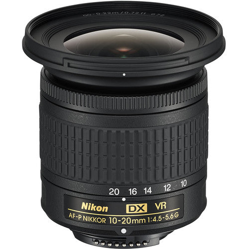 Nikon AF-P 10-20mm f/4.5-5.6G VR Lens