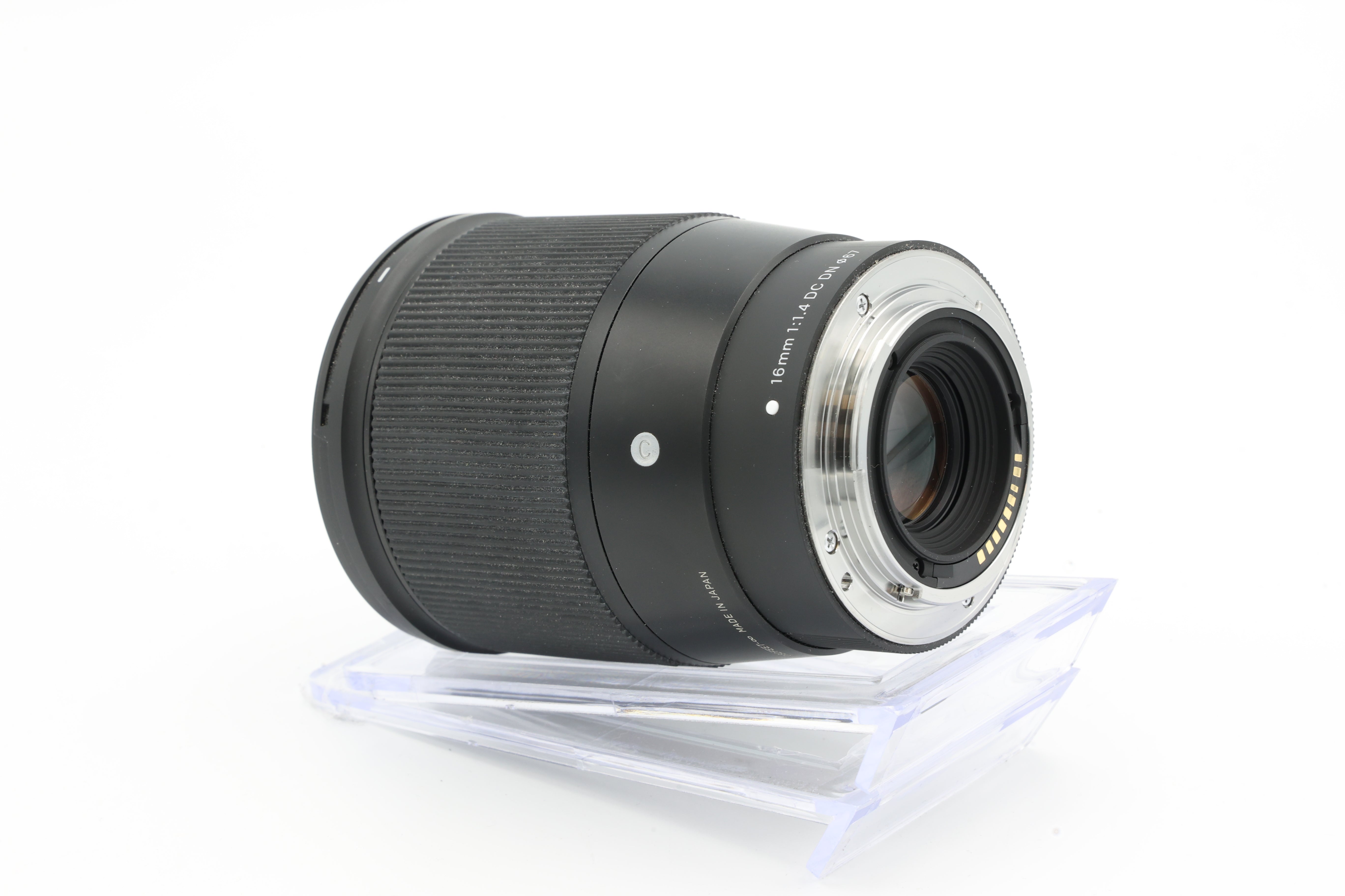 USED Sigma [EF-M Mount] 16mm F1.4 Contemporary DC DN Lens (#55770762ACP)