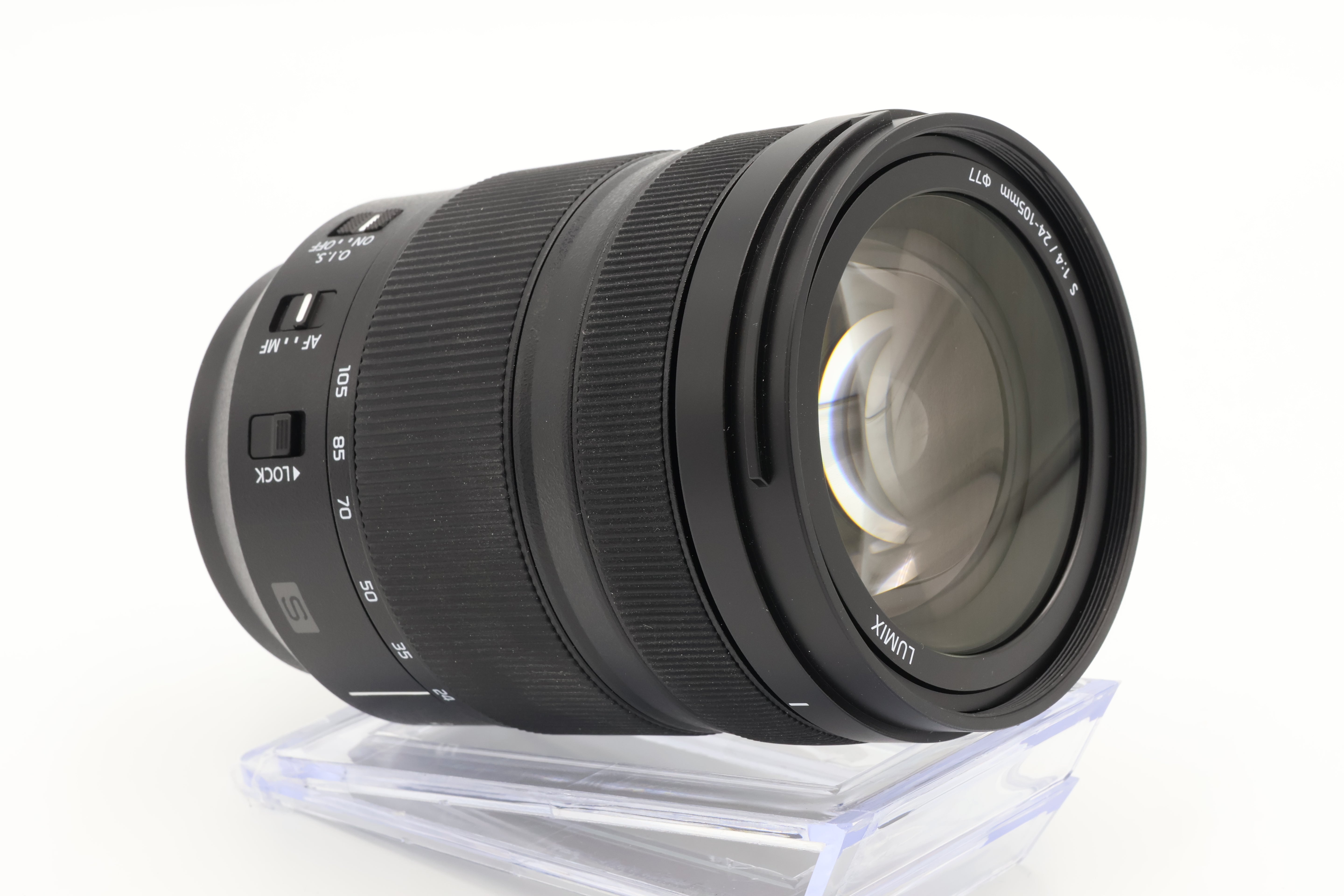USED Panasonic Lumix S 24-105mm F/4 Macro OIS Lens (XF4JH201137ACP)