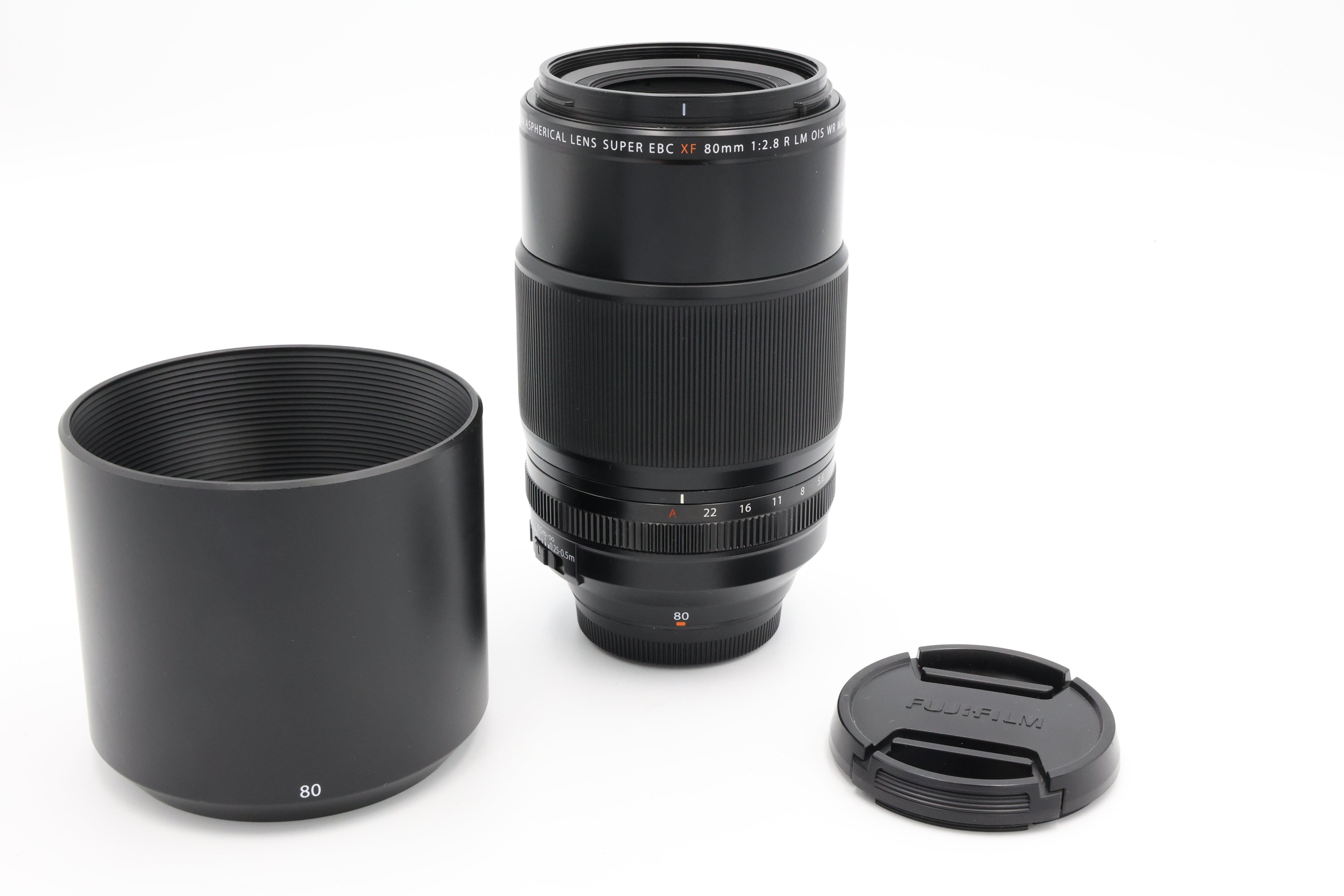 USED Fujifilm XF 80mm f/2.8 R LM OIS WR Macro (#98A00078ACP)