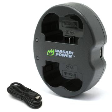 Wasabi Power Fujifilm NP-W235 Dual Charger