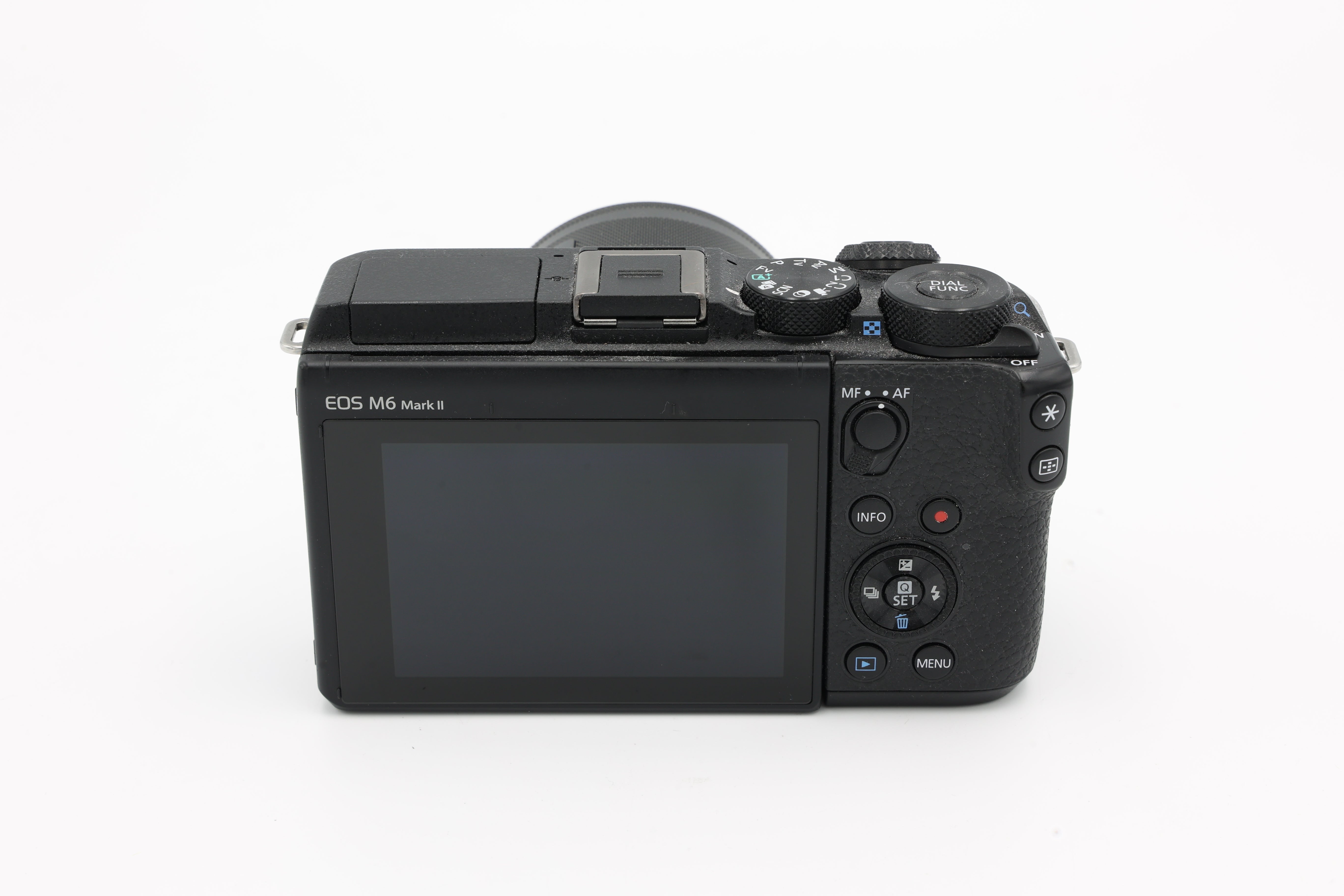 USED Canon EOS M6 Mark II Camera w/ 15-45mm F/3.5-6.3 Lens (#023033000400+843208057864ACP)