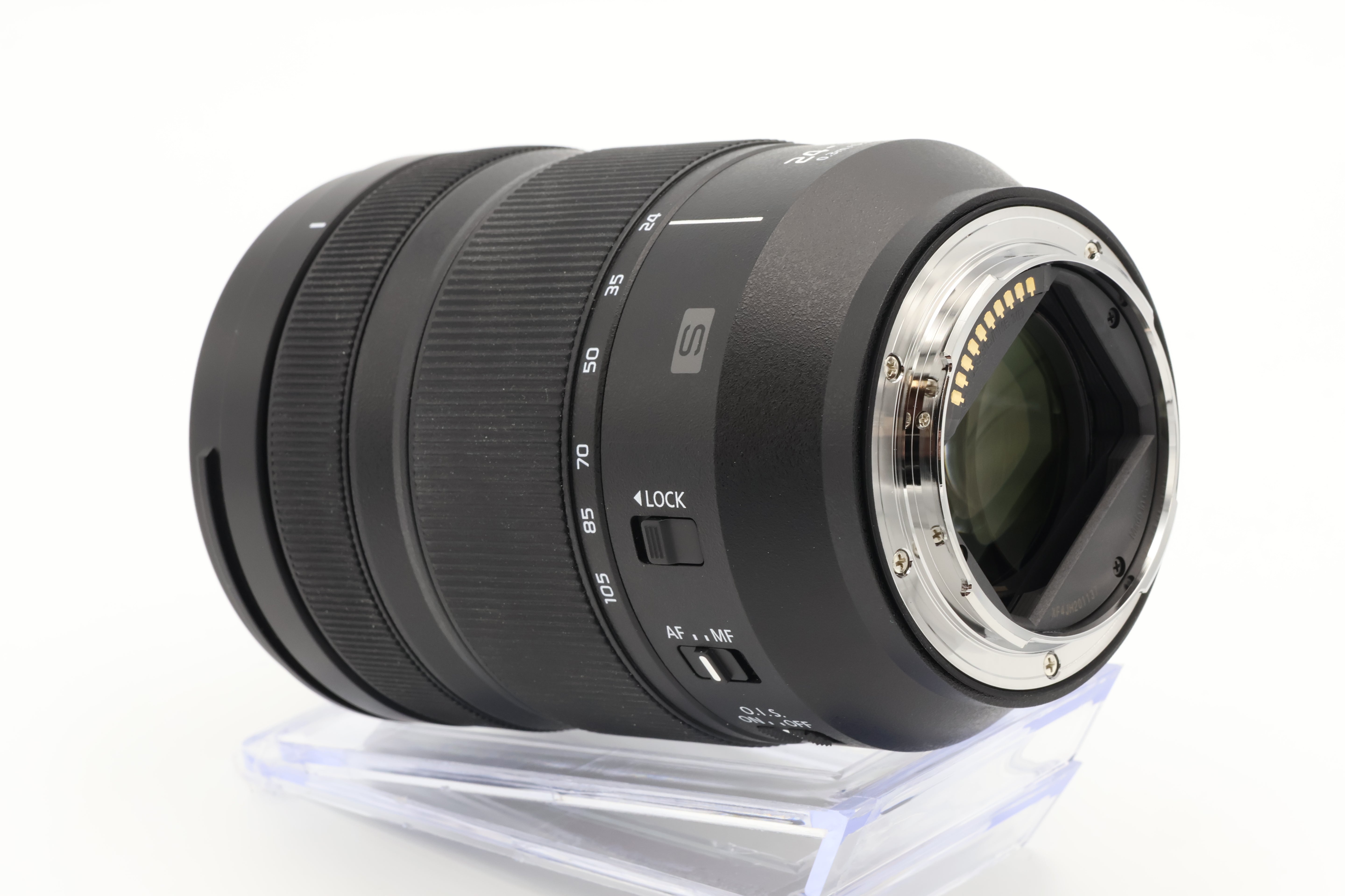 USED Panasonic Lumix S 24-105mm F/4 Macro OIS Lens (XF4JH201137ACP)