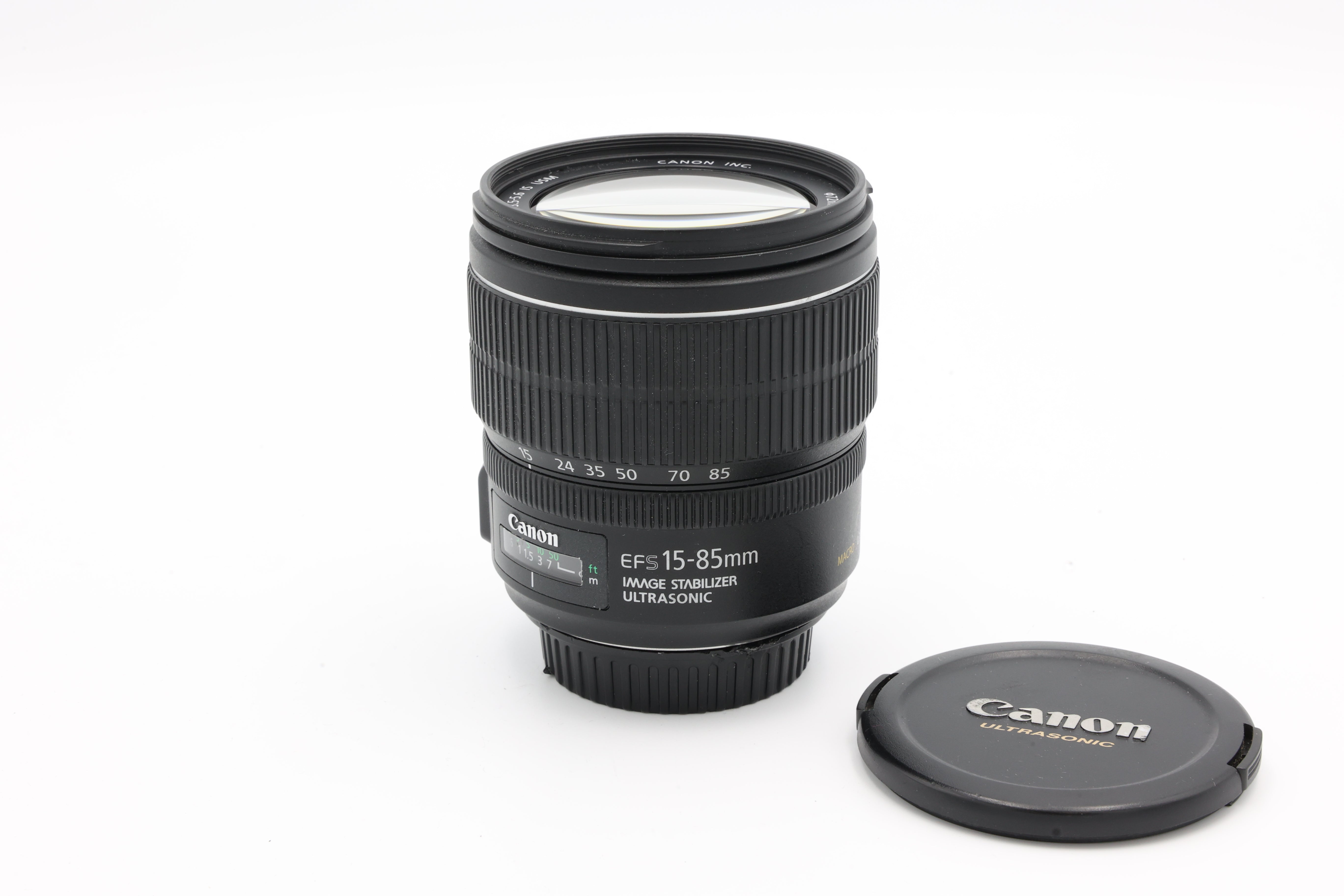 USED Canon EF-S 15-85mm F/3.5-5.6 IS USM Lens (#0152500124ACP)