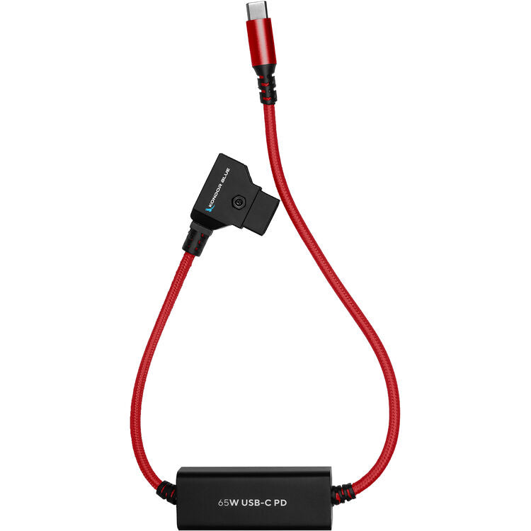 Kondor Blue D-Tap to USB-C Power Delivery Cable for Mirrorless Cameras