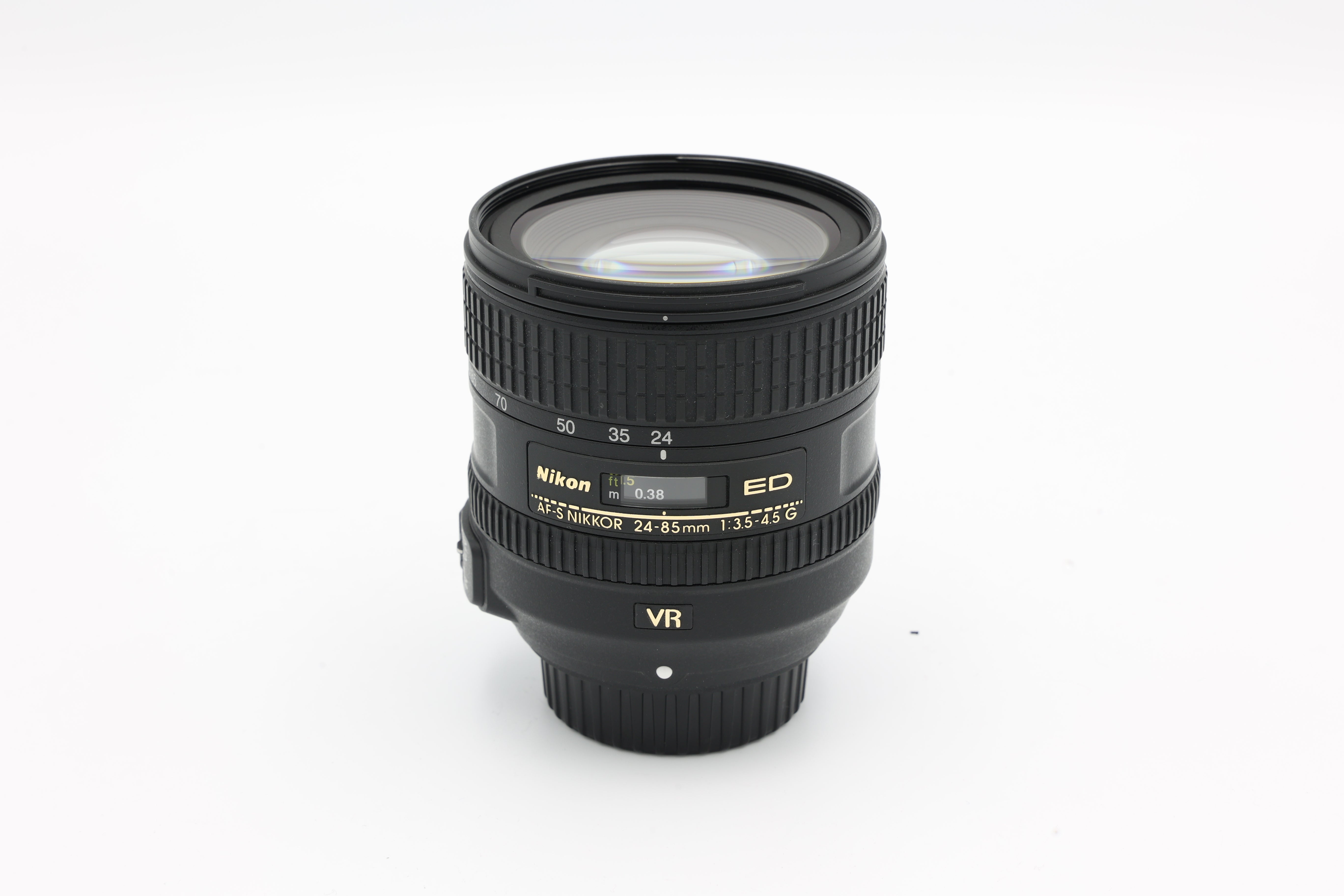 Used Nikon AF-S NIKKOR 24-85mm f/3.5-4.5G ED VR Nikon F Lens (#US6044326ACP)