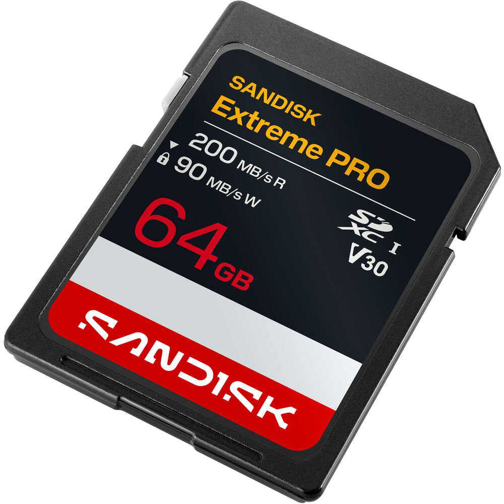 SanDisk 64GB Extreme PRO UHS-I SDXC Memory Card
