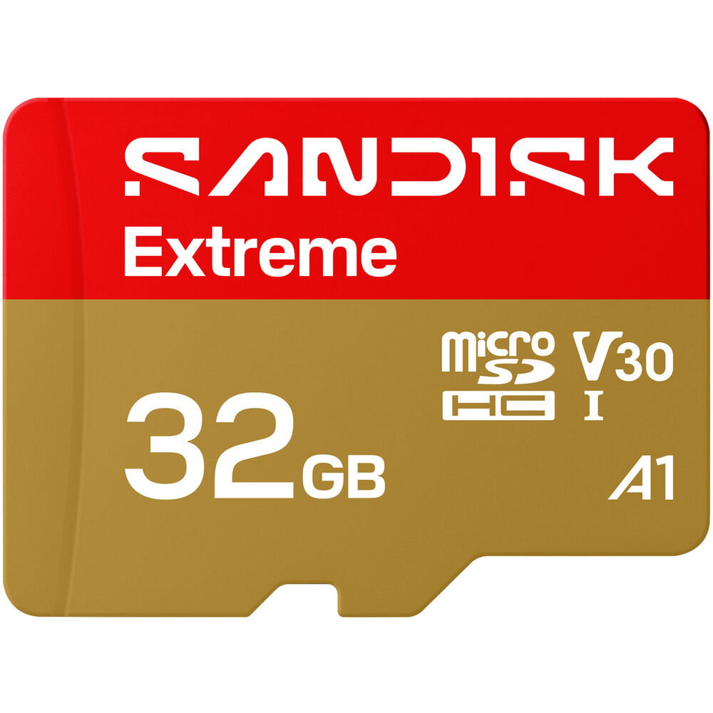 SanDisk 32GB Extreme UHS-I microSDHC Memory Card