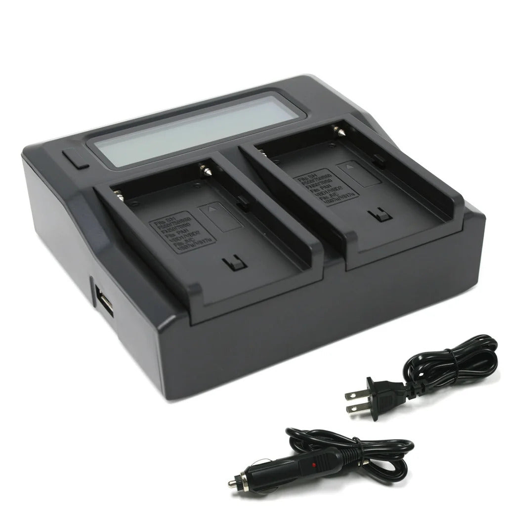 Wasabi Power Sony NP-F750 Dual Charger