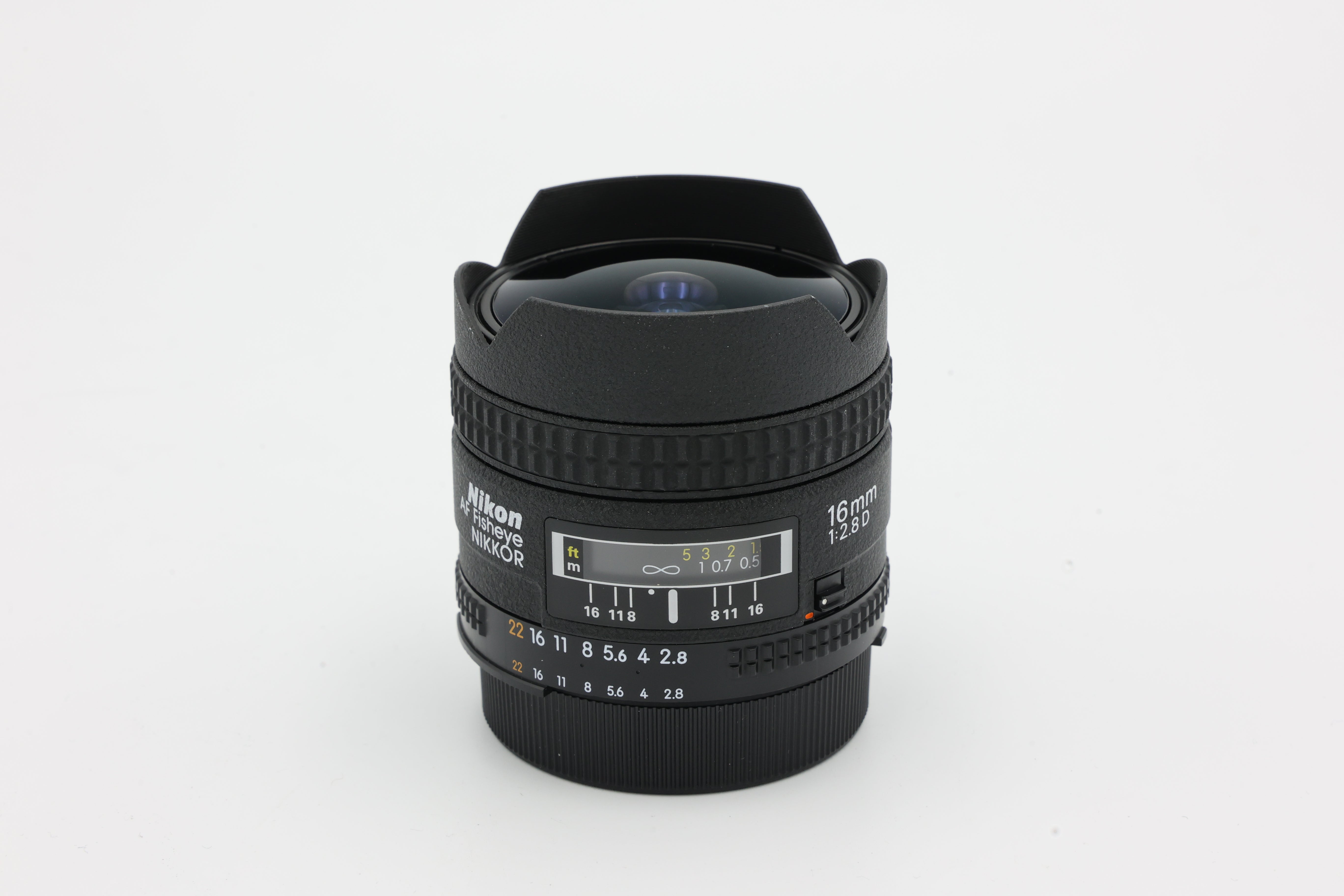 USED Nikon 16mm f/2.8D Fisheye (#602717ACP)