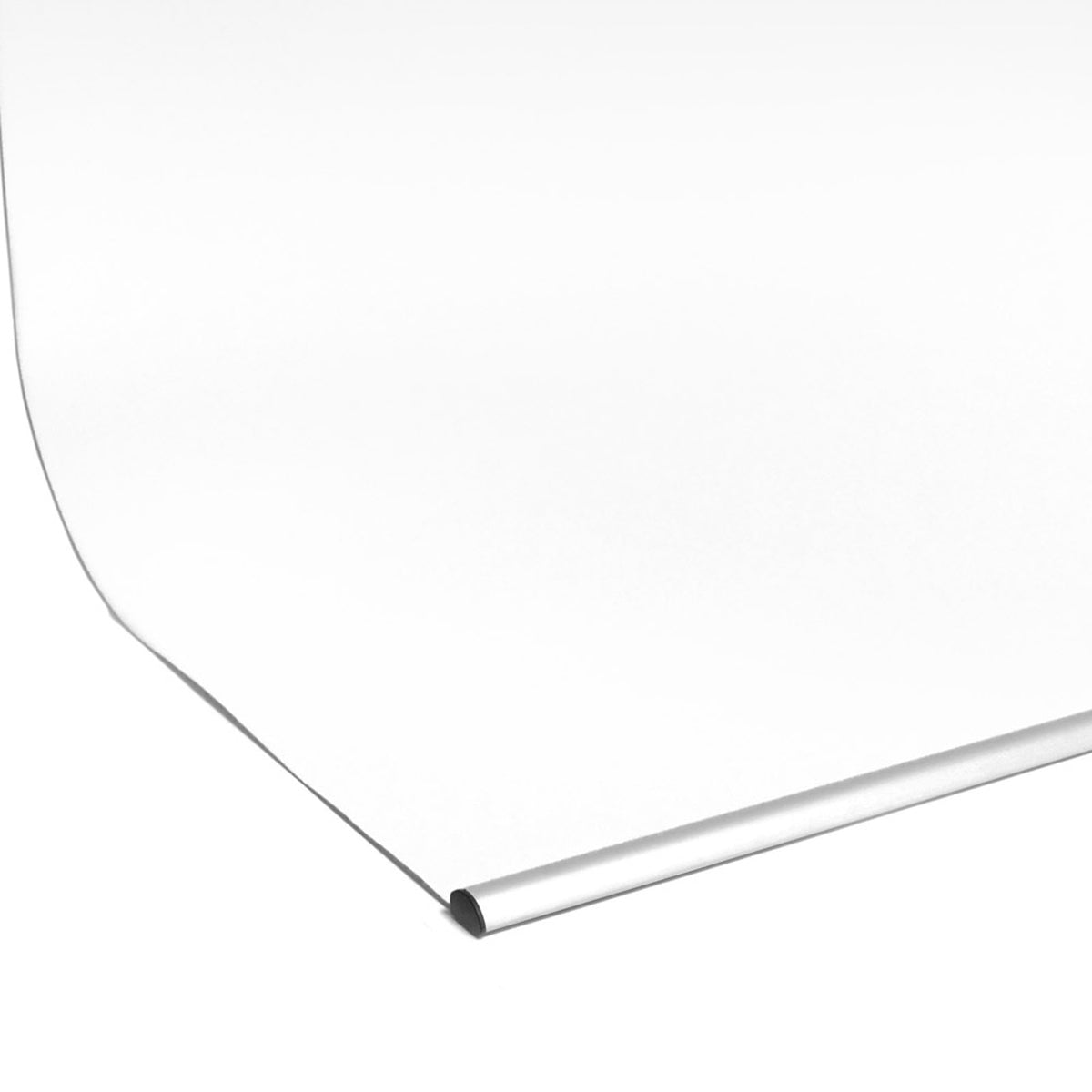 Savage Seamless Backdrop Paper Super White 107" x 36 Foot Roll w/Leader Bar
