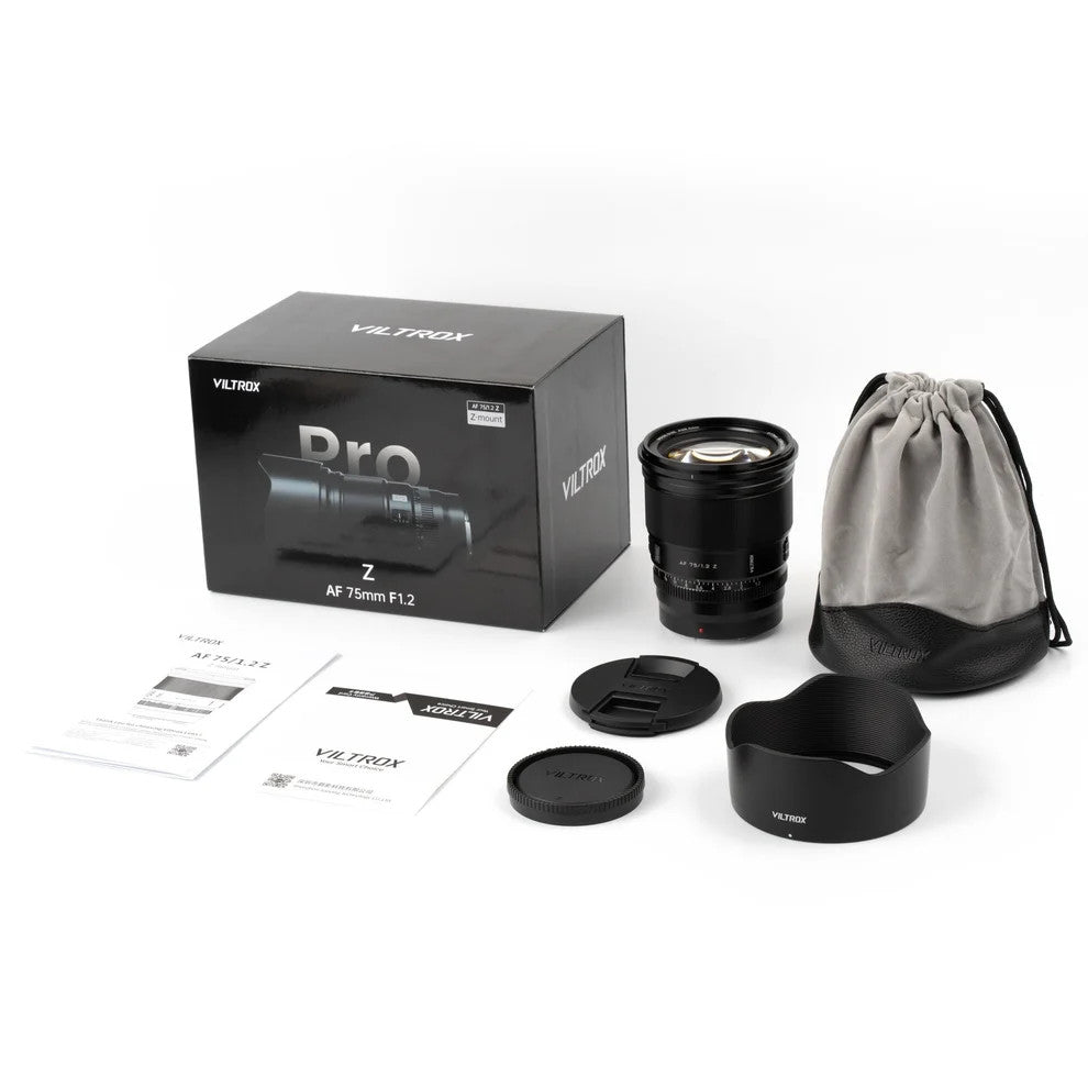 OPEN-BOX Viltrox 75mm f/1.2 Lens Nikon Z (#35A4102UQ2THACPN)
